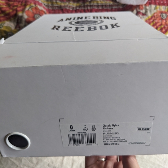 Reebok x Anine Bing Classic Nylon Shoes - Picture 6 of 14